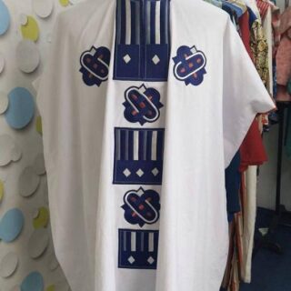 Agbada white